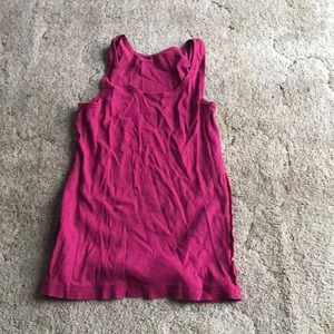 Maroon tank top